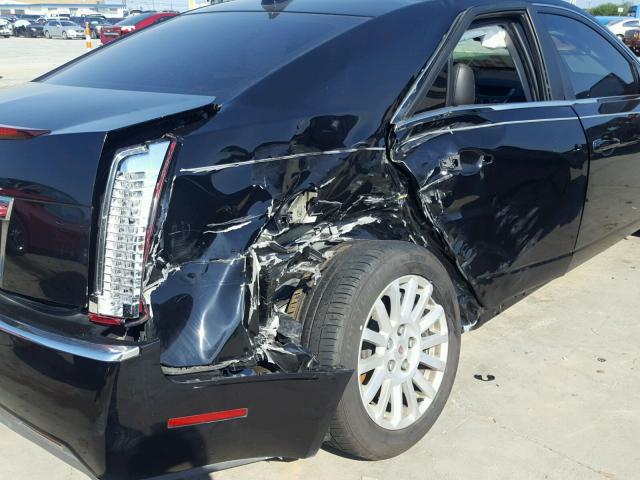 1G6DF5E51D0104653 - 2013 CADILLAC CTS LUXURY BLACK photo 9