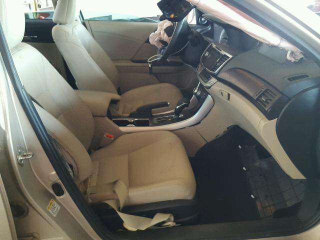 1HGCR2F89FA069012 - 2015 HONDA ACCORD EXL BROWN photo 5