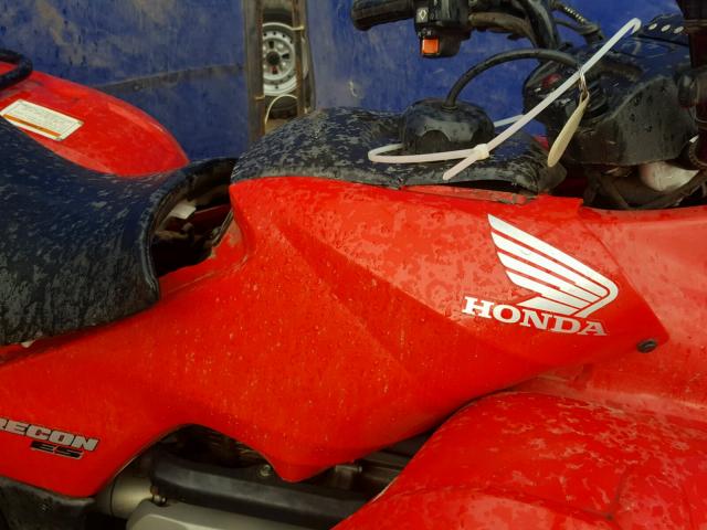 ATV44357798 - 2005 HONDA ATV RED photo 9