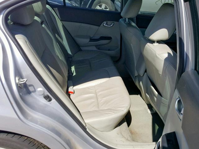 19XFB2F93CE007560 - 2012 HONDA CIVIC EXL 银色 照片 6