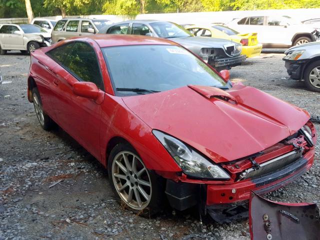 JTDDR32T450182423 - 2005 TOYOTA CELICA GT RED photo 1