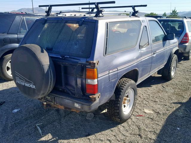 JN8HD16Y9JW024388 - 1988 NISSAN PATHFINDER GRAY photo 4