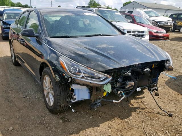 5NPE24AF0JH701085 - 2018 HYUNDAI SONATA SE BLACK photo 1