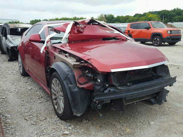 1G6DS1E37C0147086 - 2012 CADILLAC CTS PREMIU RED photo 1