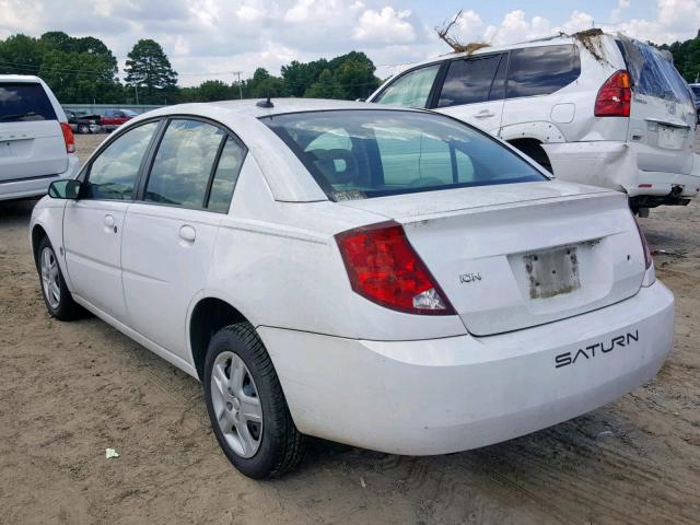 1G8AJ55F37Z178268 - 2007 SATURN ION LEVEL WHITE photo 3