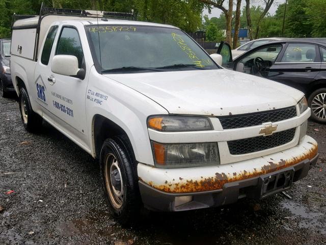 1GCCS19E998148061 - 2009 CHEVROLET COLORADO WHITE photo 1