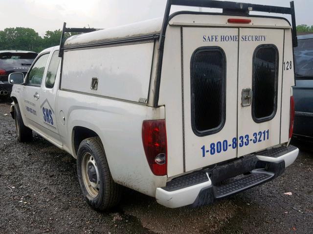 1GCCS19E998148061 - 2009 CHEVROLET COLORADO WHITE photo 3