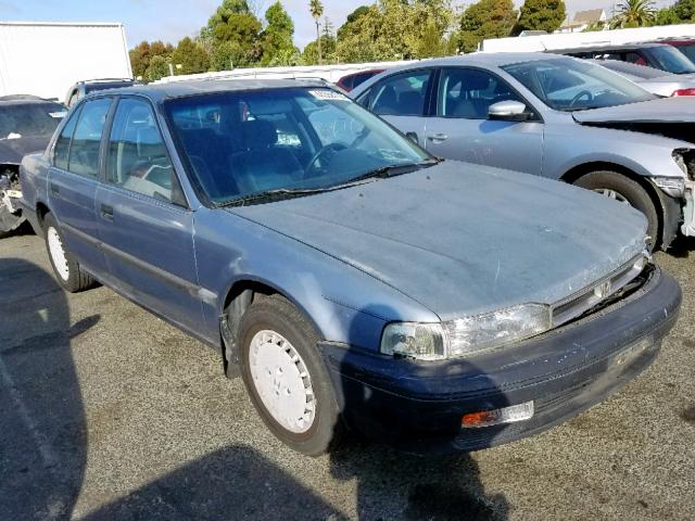 1HGCB7549MA085109 - 1991 HONDA ACCORD DX BLUE photo 1