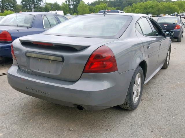 2G2WP552481151182 - 2008 PONTIAC GRAND PRIX GRAY photo 4