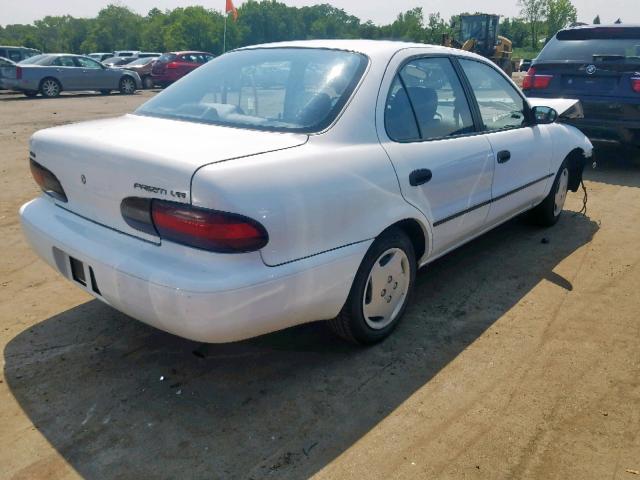 1Y1SK5367PZ025253 - 1993 GEO PRIZM BASE WHITE photo 4