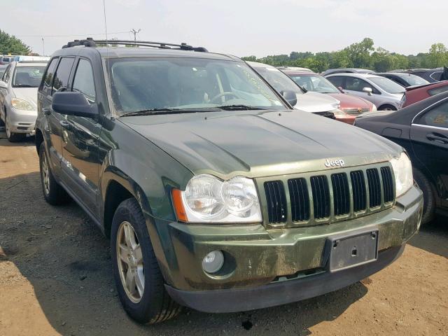 1J4GR48K06C310166 - 2006 JEEP GRAND CHER GREEN photo 1