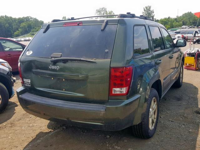 1J4GR48K06C310166 - 2006 JEEP GRAND CHER GREEN photo 4