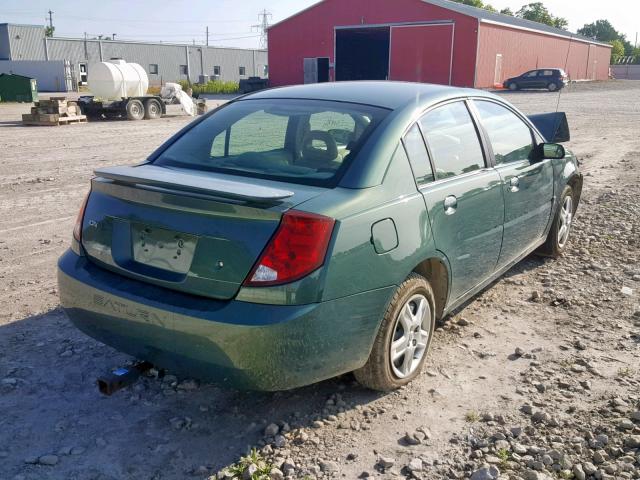 1G8AJ55F26Z161556 - 2006 SATURN ION LEVEL GREEN photo 4