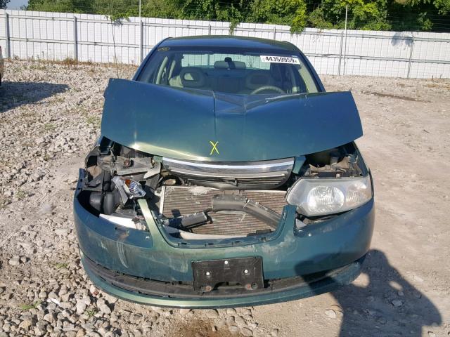 1G8AJ55F26Z161556 - 2006 SATURN ION LEVEL GREEN photo 9