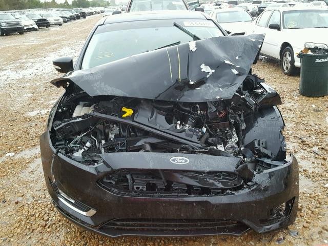 1FADP3J20FL260605 - 2015 FORD FOCUS TITA BLACK photo 7