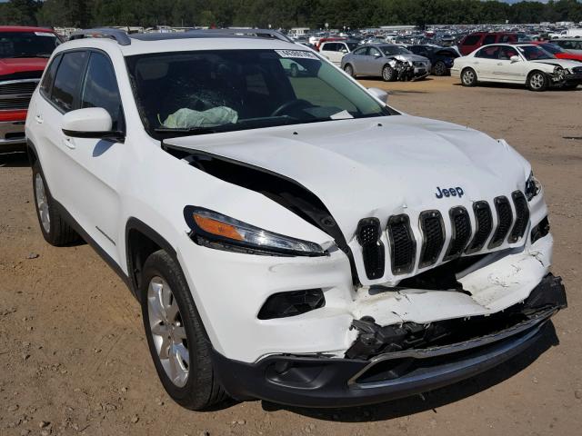 1C4PJMDS0EW185069 - 2014 JEEP CHEROKEE L WHITE photo 1