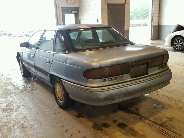 1MELM5049SA622920 - 1995 MERCURY SABLE GS BLUE photo 3