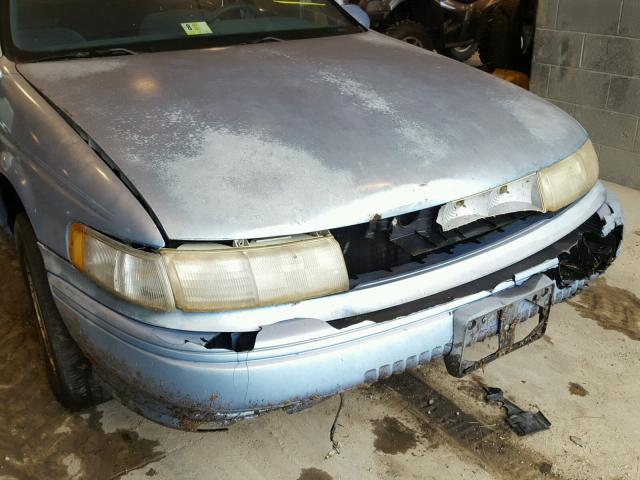 1MELM5049SA622920 - 1995 MERCURY SABLE GS BLUE photo 9