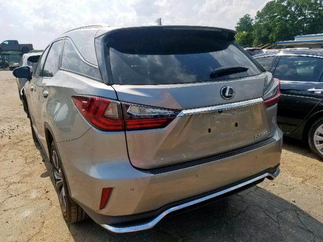 JTJGZKCA0K2012478 - 2019 LEXUS RX 350 L SILVER photo 3