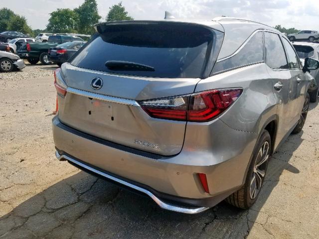 JTJGZKCA0K2012478 - 2019 LEXUS RX 350 L SILVER photo 4