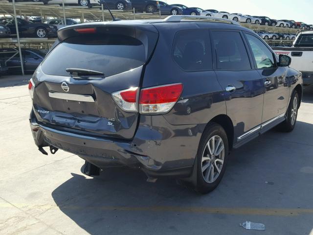5N1AR2MM3EC729520 - 2014 NISSAN PATHFINDER გრაფიტი ფოტო 4