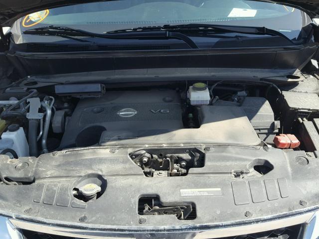 5N1AR2MM3EC729520 - 2014 NISSAN PATHFINDER გრაფიტი ფოტო 7
