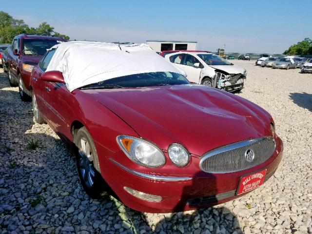 2G4WE567351174794 - 2005 BUICK LACROSSE C BURGUNDY photo 1