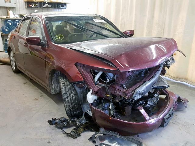 1HGCP26818A098982 - 2008 HONDA ACCORD EXL BURGUNDY photo 1