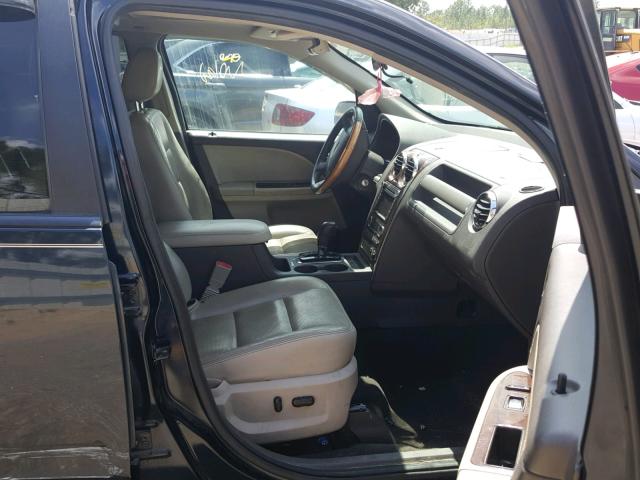 1FMDK03W88GA40451 - 2008 FORD TAURUS X L BLUE photo 5