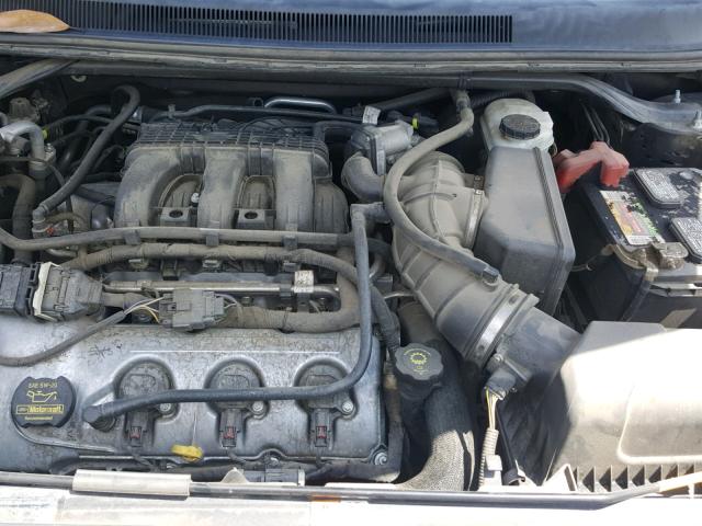 1FMDK03W88GA40451 - 2008 FORD TAURUS X L BLUE photo 7