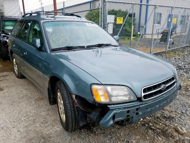 4S3BH686417620050 - 2001 SUBARU LEGACY OUT GREEN photo 1