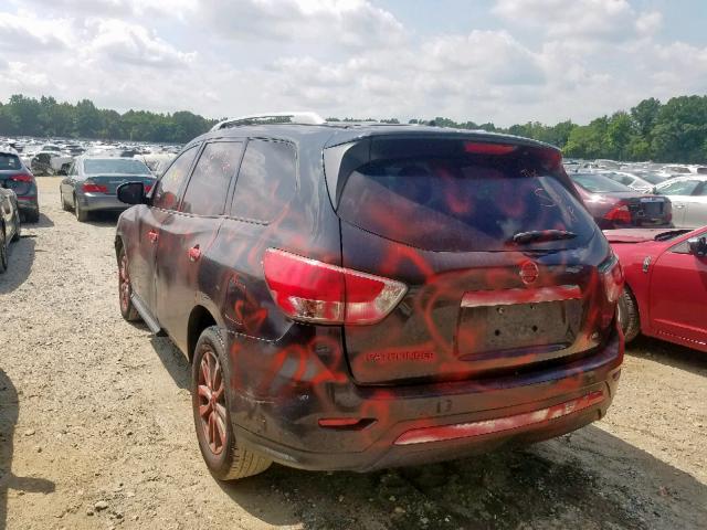 5N1AR2MM1FC671635 - 2015 NISSAN PATHFINDER 黑色 照片 3