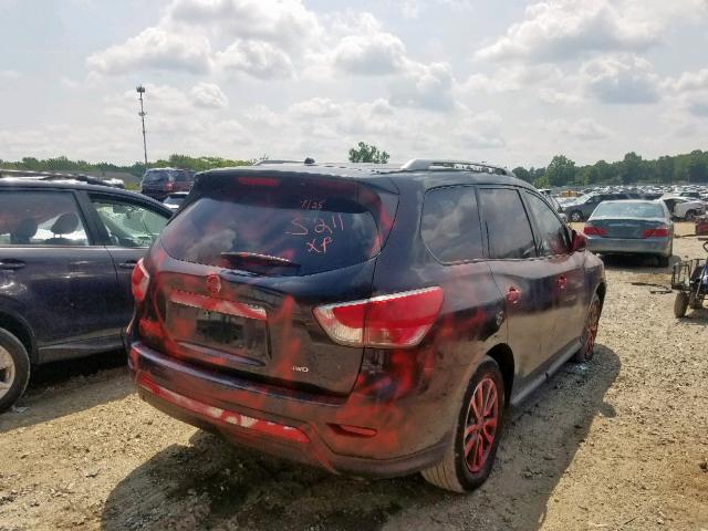 5N1AR2MM1FC671635 - 2015 NISSAN PATHFINDER 黑色 照片 4