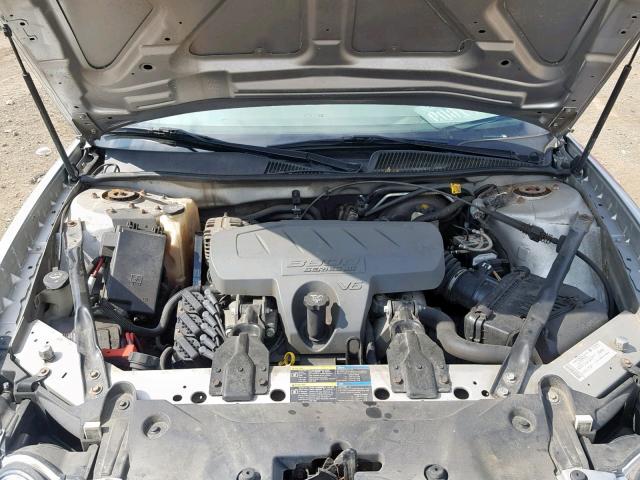 2G4WC582081164638 - 2008 BUICK LACROSSE C SILVER photo 7