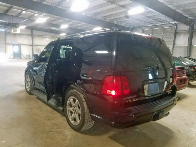 5LMFU28536LJ21776 - 2006 LINCOLN NAVIGATOR BLACK photo 3