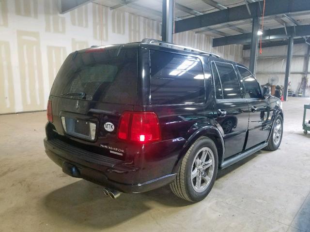 5LMFU28536LJ21776 - 2006 LINCOLN NAVIGATOR BLACK photo 4