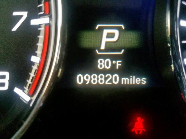 JH4KC1F9XFC001304 - 2015 ACURA RLX ADVANC BLACK photo 8