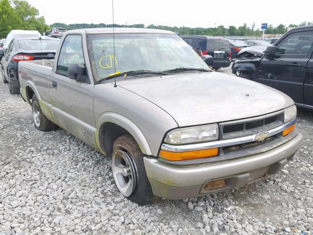 1GCCS145X1K182394 - 2001 CHEVROLET S TRUCK S1 TAN photo 1