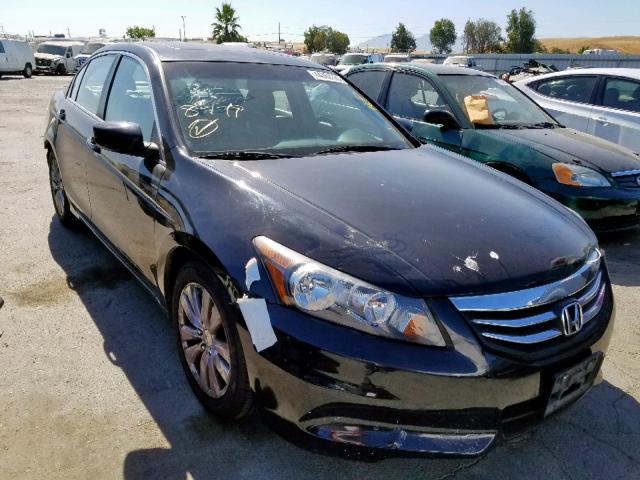 1HGCP2F83CA222016 - 2012 HONDA ACCORD EXL BLACK photo 1