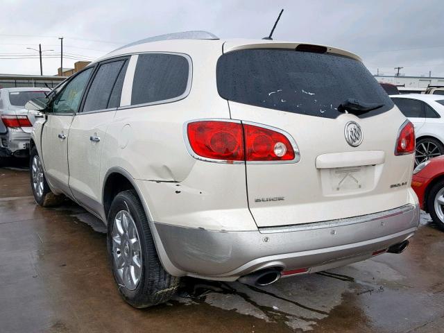 5GAKRCED5CJ390119 - 2012 BUICK ENCLAVE WHITE photo 3