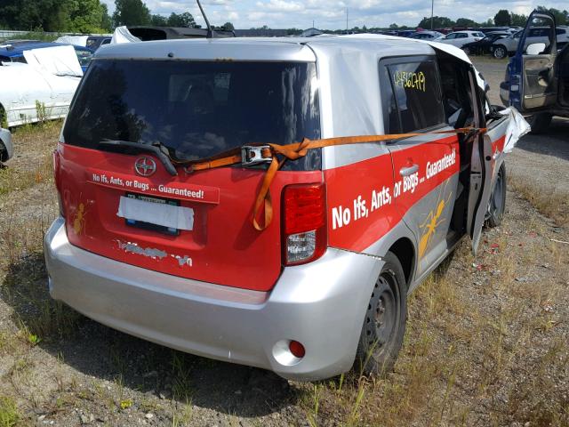JTLZE4FE6B1139554 - 2011 TOYOTA SCION XB ვერცხლისფერი ფოტო 4