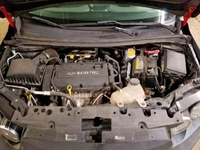 1G1JA5SH5C4189378 - 2012 CHEVROLET SONIC LS BLACK photo 7