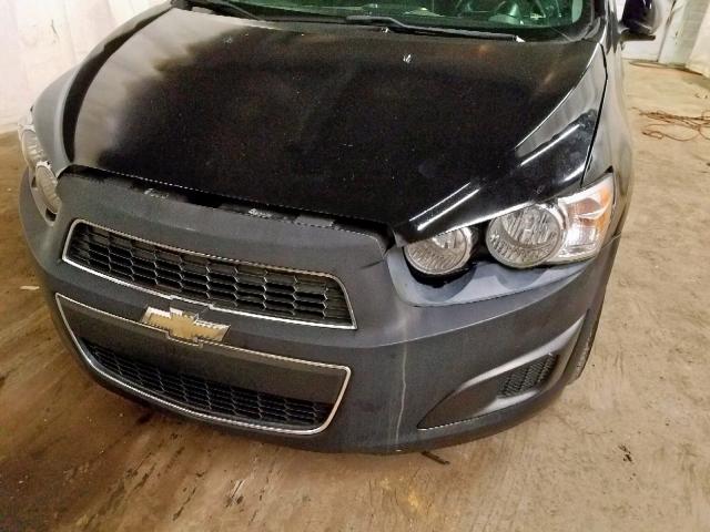 1G1JA5SH5C4189378 - 2012 CHEVROLET SONIC LS BLACK photo 9