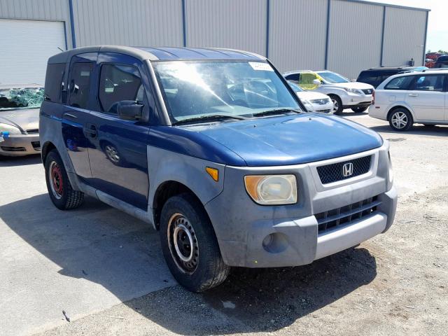 5J6YH17253L010013 - 2003 HONDA ELEMENT DX BLUE photo 1