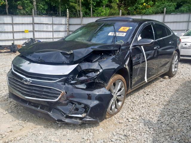 1G1ZH5SX6HF234264 - 2017 CHEVROLET MALIBU PRE BLACK photo 2