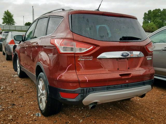 1FMCU0JX9EUD24654 - 2014 FORD ESCAPE TIT RED photo 3