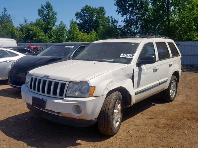 1J8GR48K77C523986 - 2007 JEEP GRAND CHER WHITE photo 2