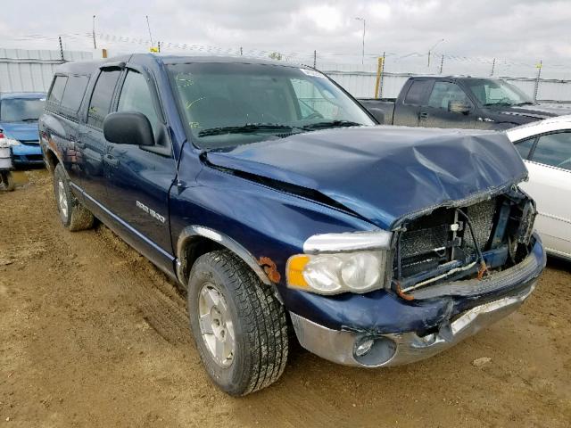 1D7HA18N35J612819 - 2005 DODGE RAM 1500 S BLUE photo 1