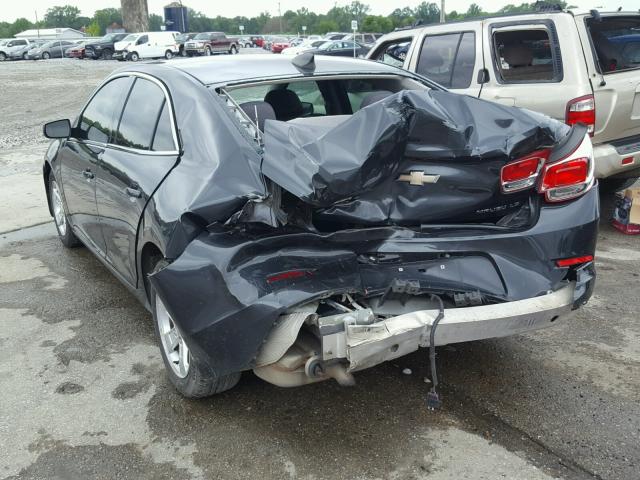 1G11B5SLXFF222644 - 2015 CHEVROLET MALIBU LS 黑色 照片 3