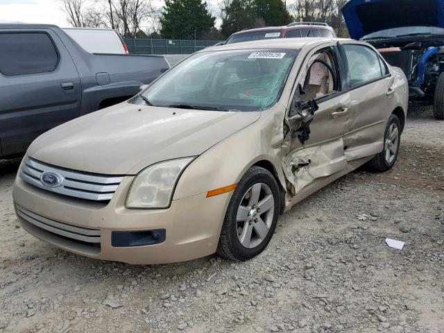 3FAHP07Z18R109698 - 2008 FORD FUSION SE TAN photo 2